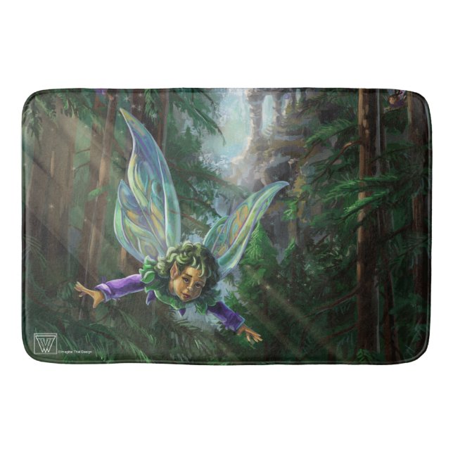 Fairy Land Art Bath Mat (Front)