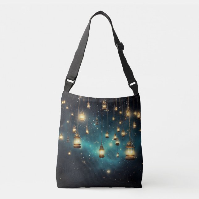 Fairy Lanterns, Fantasy Tote Bag (Front)