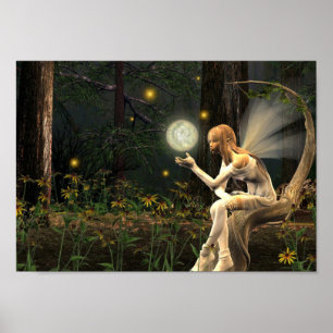 Fairy Light Ball Poster