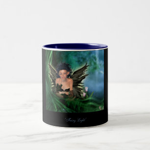 fairy light Two-Tone coffee mug