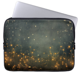 Fairy Lights, Butterflies, Sparkling Laptop Sleeve