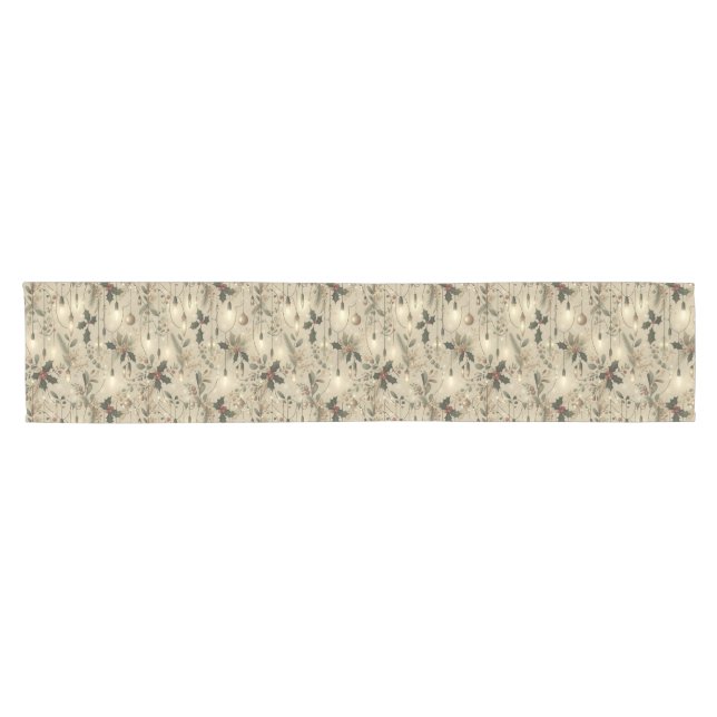 Fairy Lights, Forest Bright Short Table Runner (Horizontal)