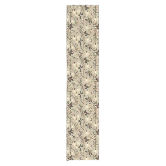 Fairy Lights, Forest Bright Short Table Runner (Front)