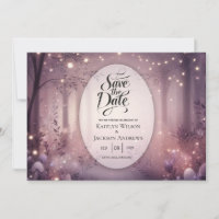 Fairy Lights in Woodland Glow Wedding
