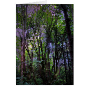 Fairy Lights Surreal Forest