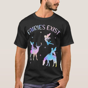 Fairy Lovers Saying Elf Magic Fairy Tale Watercolo T-Shirt