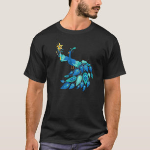 Fairy Magical Peacock  Cute Birds Animal  Graphic T-Shirt