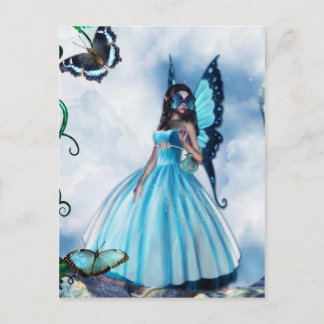 Fairy Masquerade Ball Postcard
