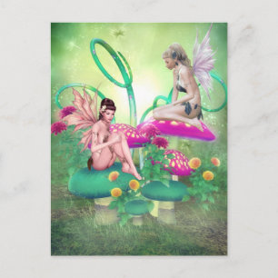 Fairy Meeting Postcard