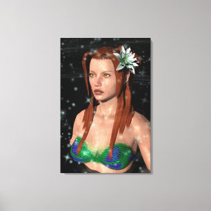 Fairy Mermaid Canvas Print