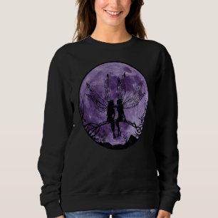 Fairy Moonlight Mystical Magical Fairies Forest Fa Sweatshirt