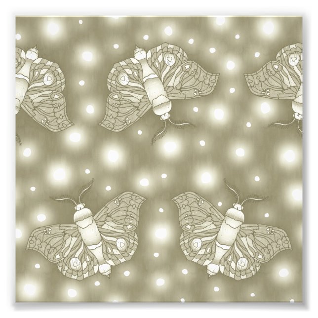Fairy Moths Photo Print (Front)