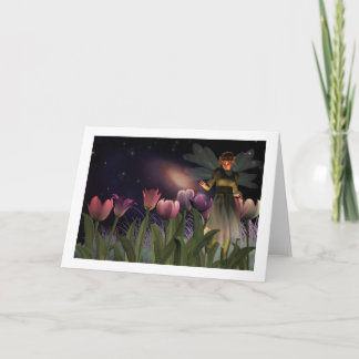 Fairy Night Magic greeting card