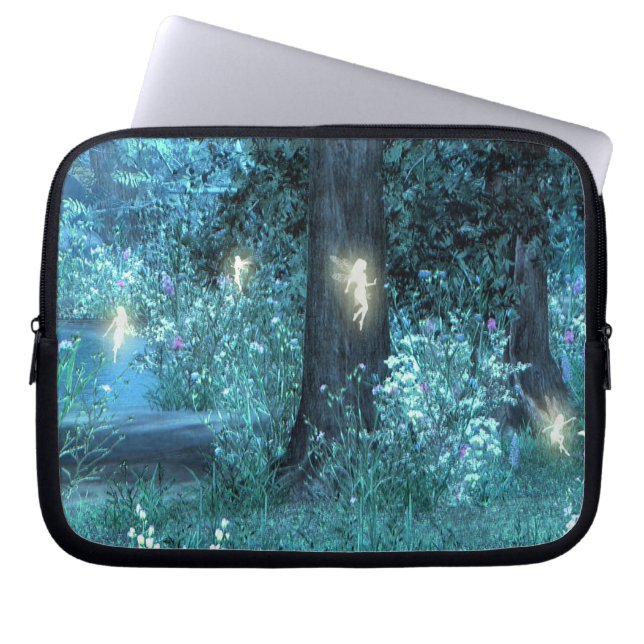 Fairy Night Magic Lap top & Electronics Sleeve (Front)