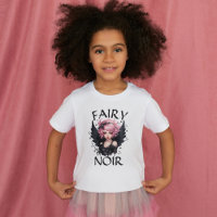 Fairy Noir Black And Pink Pastel Goth Birthday