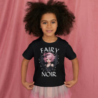 Fairy Noir Black And Pink Pastel Goth Birthday