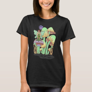 Fairy Nymph Sprite Fae Elf Girl Goblincore Fairyco T-Shirt