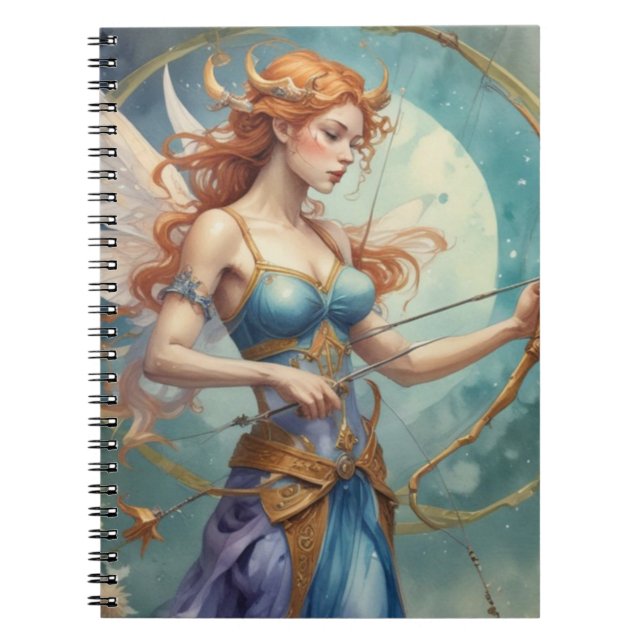Fairy of Sagitarian Notebook (Front)