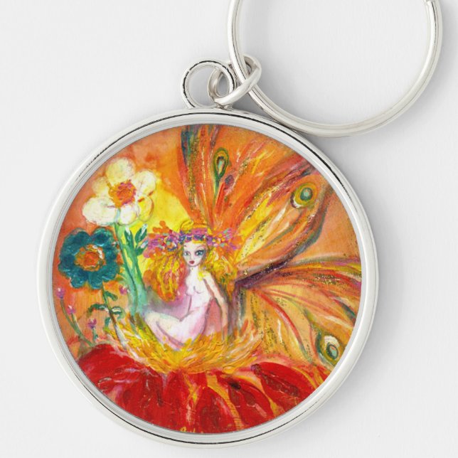 FAIRY OF THE FLOWERS KEY RING (Front)