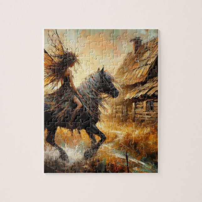 Fairy on Horseback Jigsaw Puzzle (Vertical)