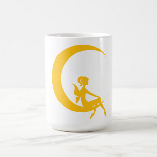 Fairy on Moon Mug