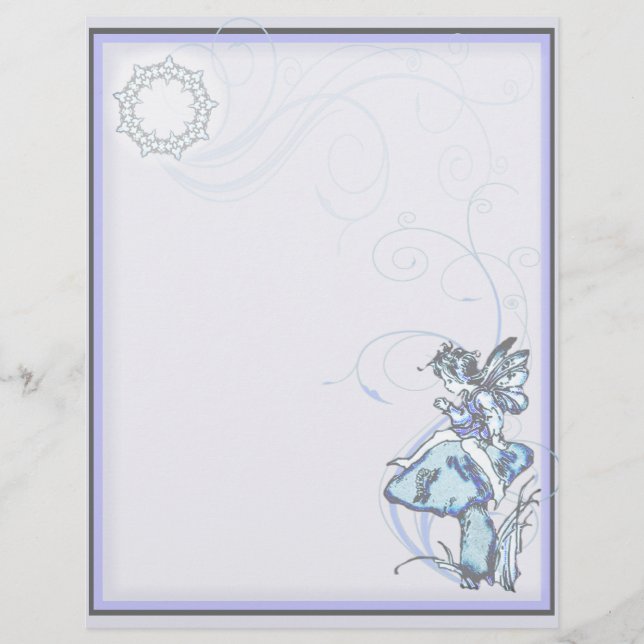 Fairy on Mushroom, stationary (Front)