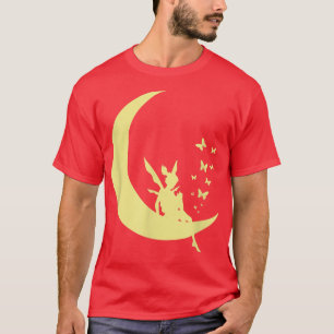 Fairy on the Moon with Butterflies T-Shirt