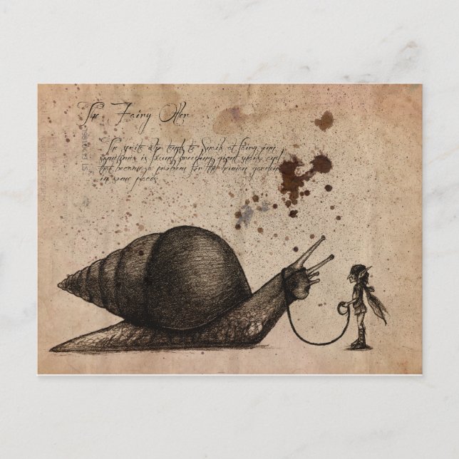 Fairy Ostler Postcard (Front)