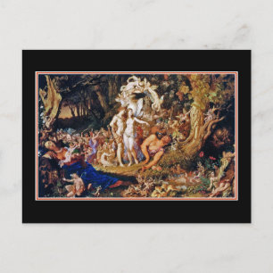 Fairy Painting "Oberon and Titania" Postcard