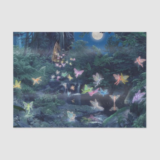 fairy party tissue paper (Front)