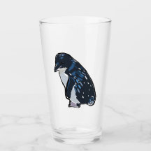 Fairy Penguin - Glass Tumbler