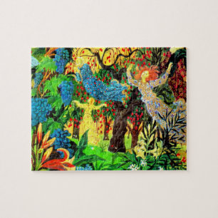 fairy people in the forest jigsaw puzzle