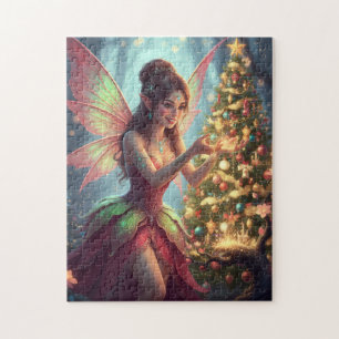 Fairy- Pixie dust Mystical Forest - cute Jigsaw Puzzle