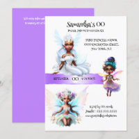 Fairy princess african american fairytale theme