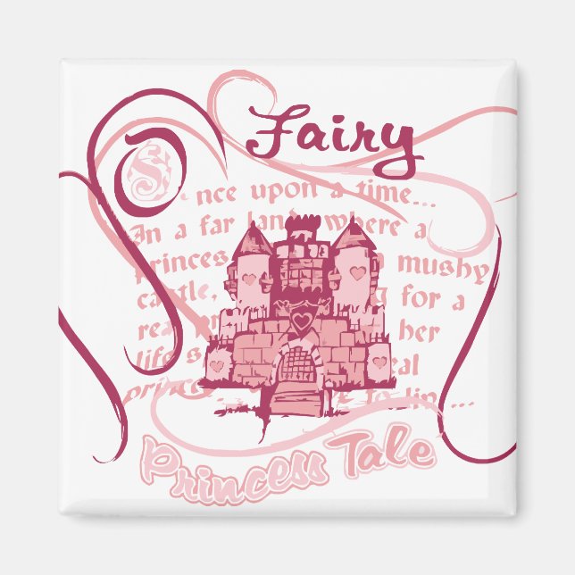 Fairy Princess Baby Magnet (Front)