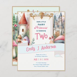 Fairy Princess Birthday 1st 2nd 3rd 4th Fairycore