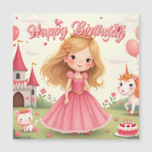 Fairy Princess Birthday in a Pink Dream