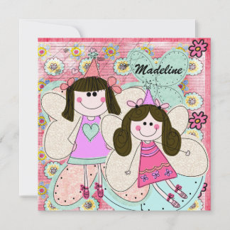 Fairy Princess Customised Birthday Invitation