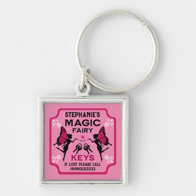 Fairy Princess Magic Key Ring (Front)