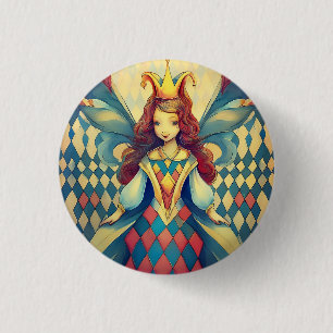 Fairy Queen 3 Cm Round Badge