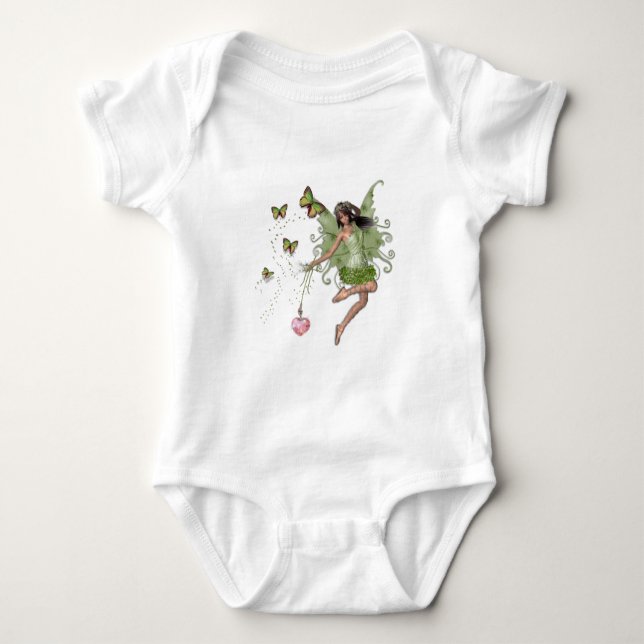 Fairy queen gift baby bodysuit (Front)