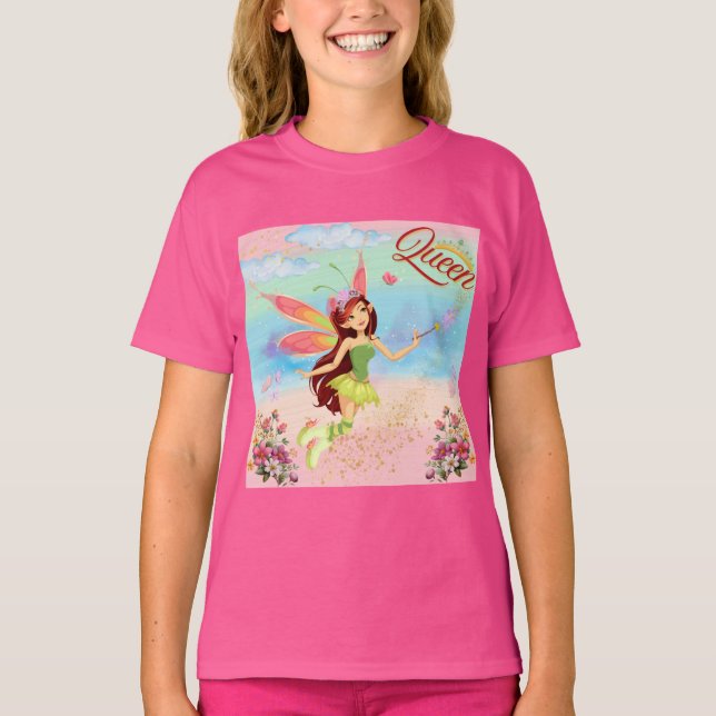 Fairy Queen - Girls Tshirt (Front)