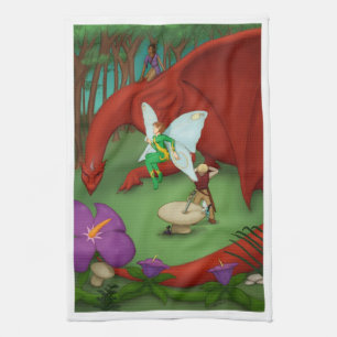 Fairy Quest Tea Towel