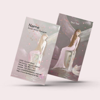 Fairy, Reflecting Business Card
