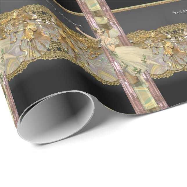 Fairy Reminder Christmas Wrapping Paper (Roll Corner)
