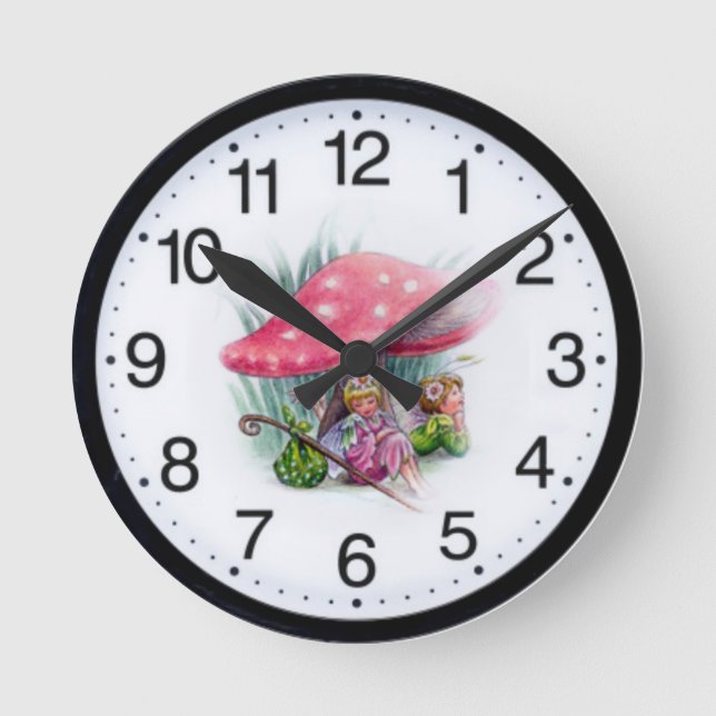 Fairy Round Clock (Front)