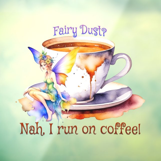 Fairy Runs on Coffee (Sheet 3)