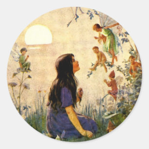 Fairy Secrets Round Stickers