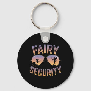 Fairy Security Birthday Family Halloween Costume D Key Ring