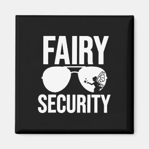 Fairy Security Birthday Family Halloween Costume D Magnet